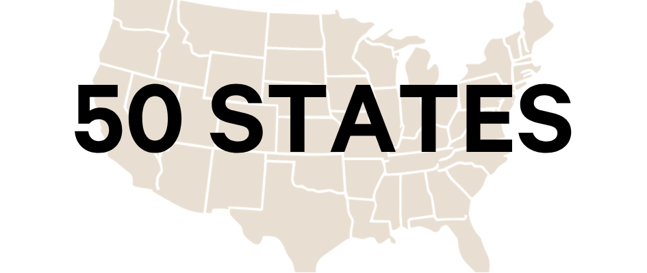 Filmed in all 50 states
